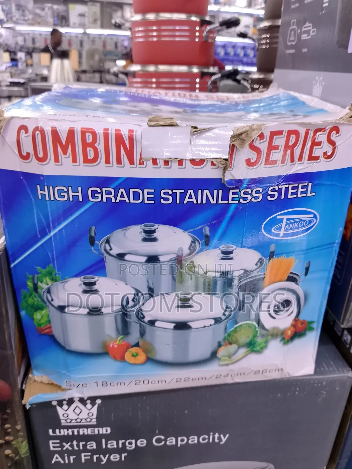 Anko Kombi Series High-Grade Stainless Steel Cookware Set