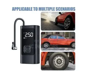 Rechargeable Electric Digital, Cordless Tire Inflator.