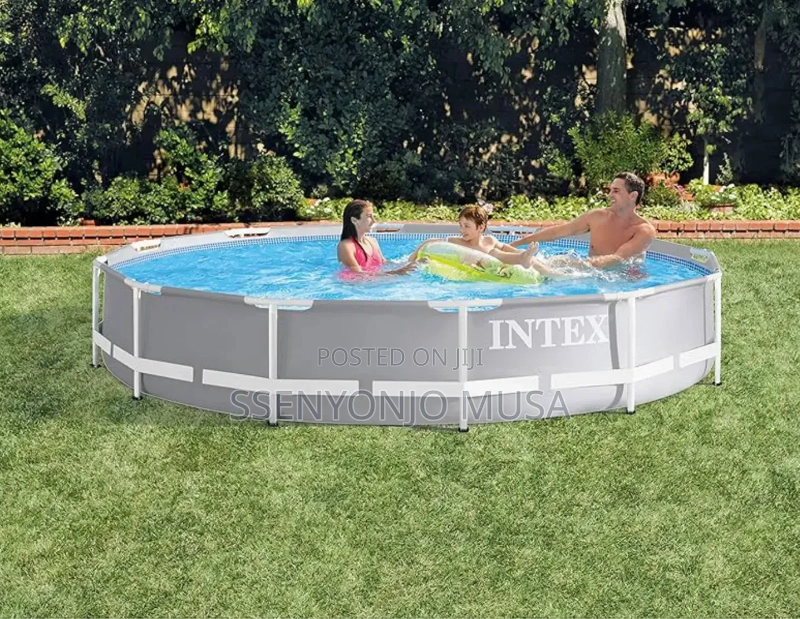 Intex 12ft X 30in Prism Frame Pool | Above Ground Swimming P