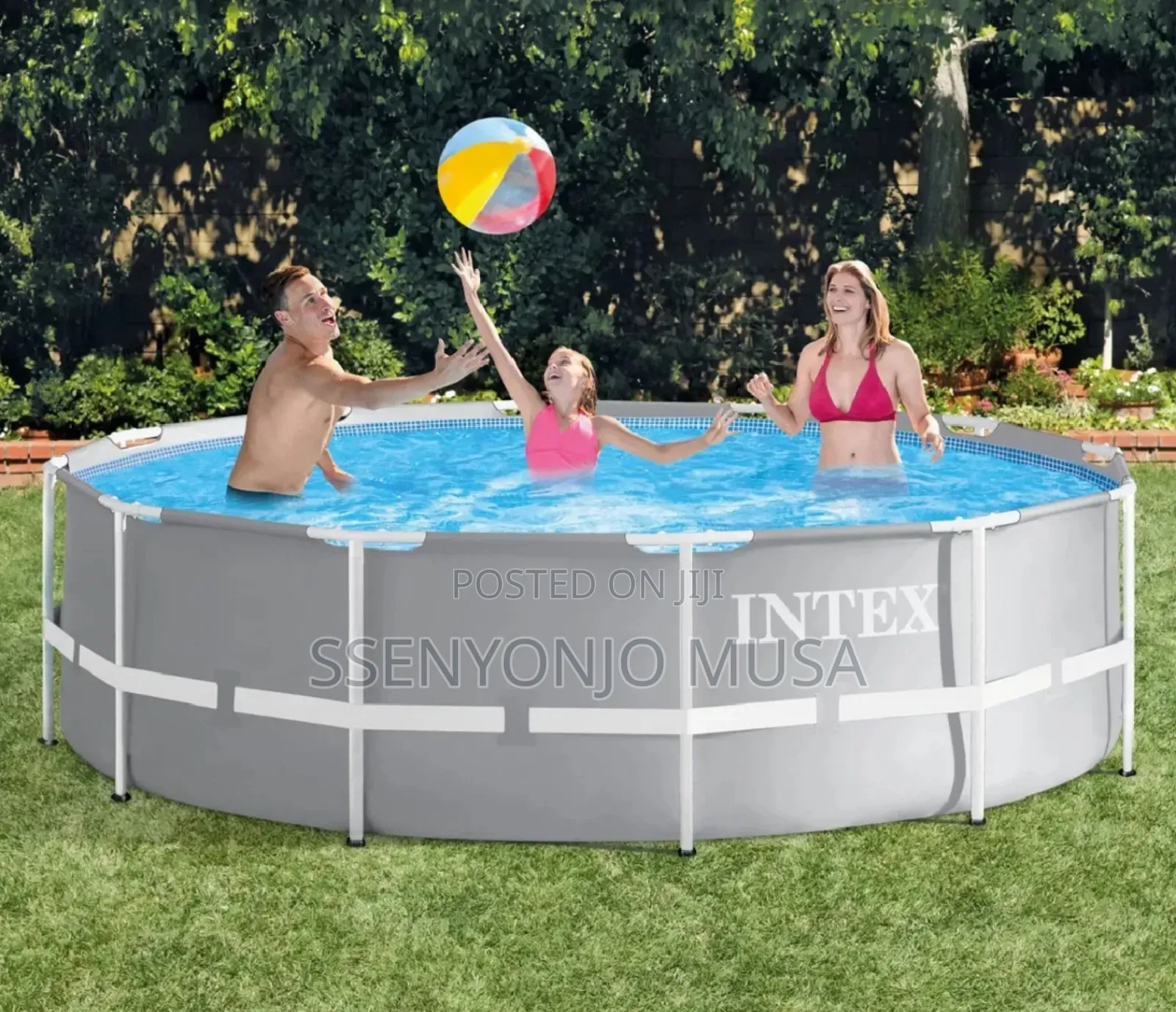 Intex 12ft X 30in Prism Frame Pool | Above Ground Swimming P