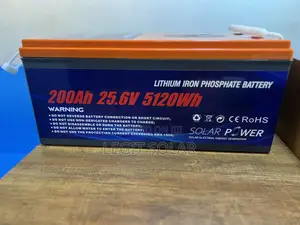  200ah 25.6v Lithium Battery (5120wh)