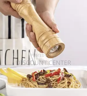 Paper and Salt Grinder Wooden