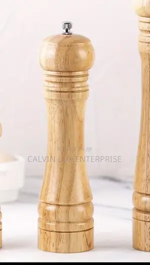 Paper and Salt Grinder Wooden
