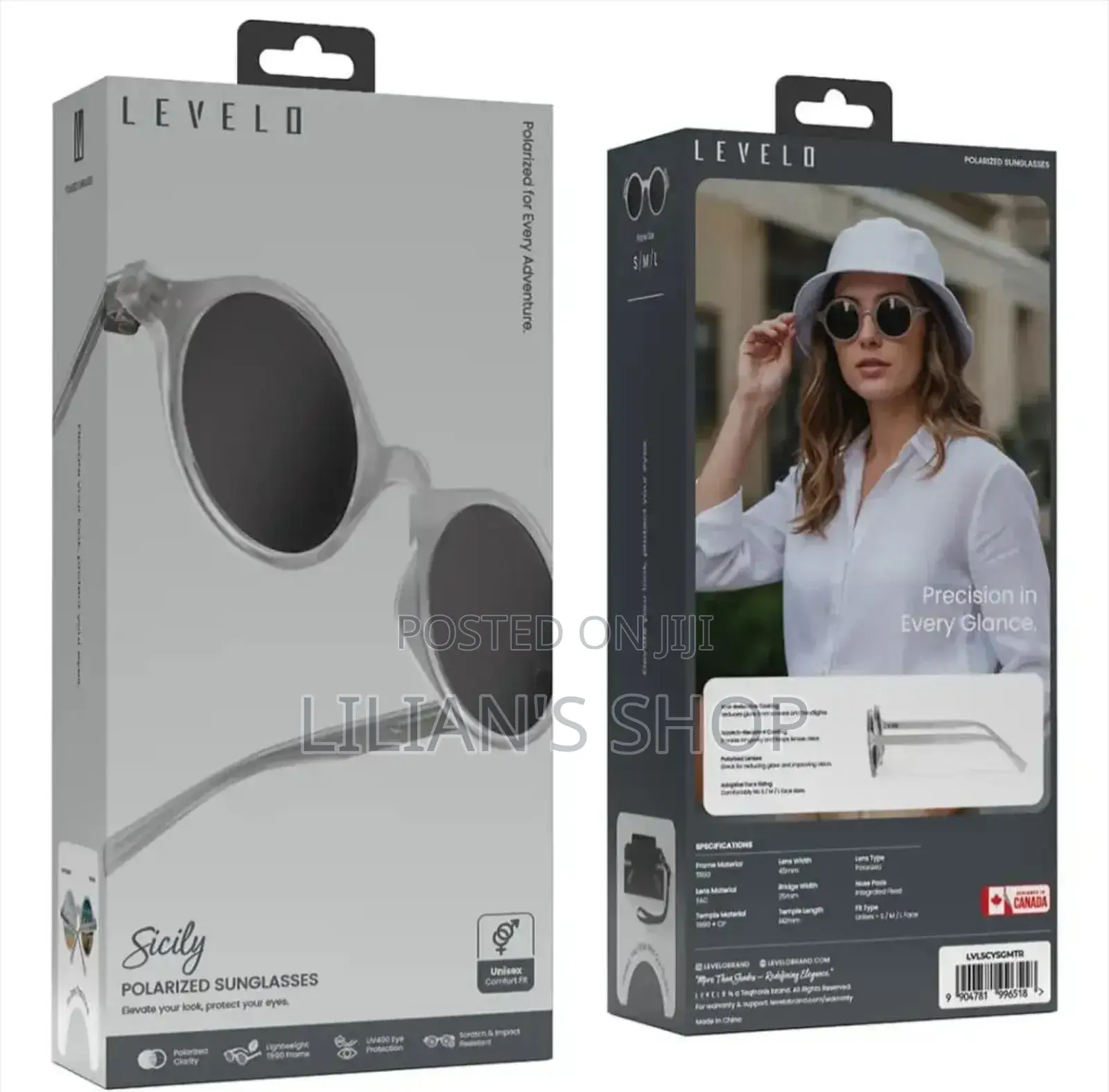 Levelo Sicily Polarized Sunglasses.