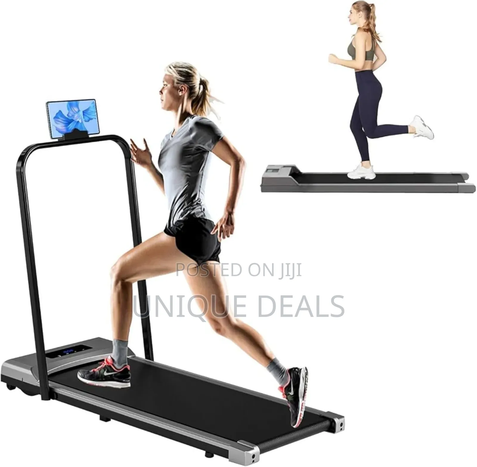 Foldable Treadmill, 300 Lb Capacity Walking Pad 2.5hp Under Desk