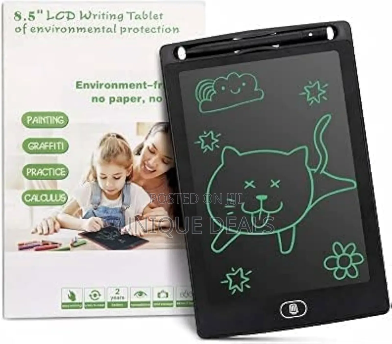 LCD Writing Tablet, 8.5" Inch, With Pen