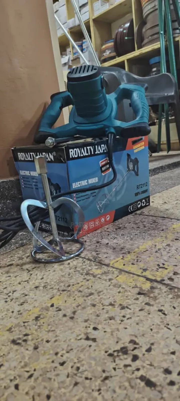Royalty Japan Electric Mixer ,Paint , Soap Ice Cream, Liquid Mixer