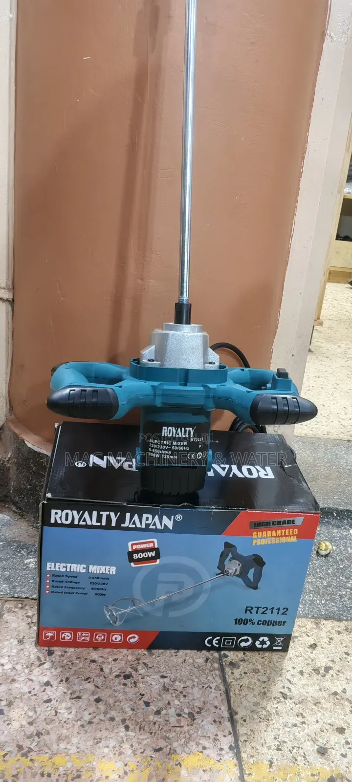 Royalty Japan Electric Mixer ,Paint , Soap Ice Cream, Liquid Mixer