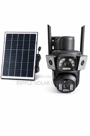 4g Solar CCTV Camera With Panel Outdoor Security Kampala