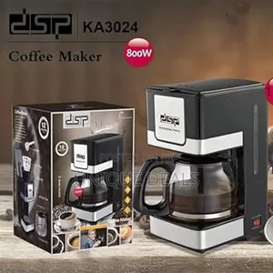 DSP Coffee Maker, Coffee Machine, 800-Watt Power