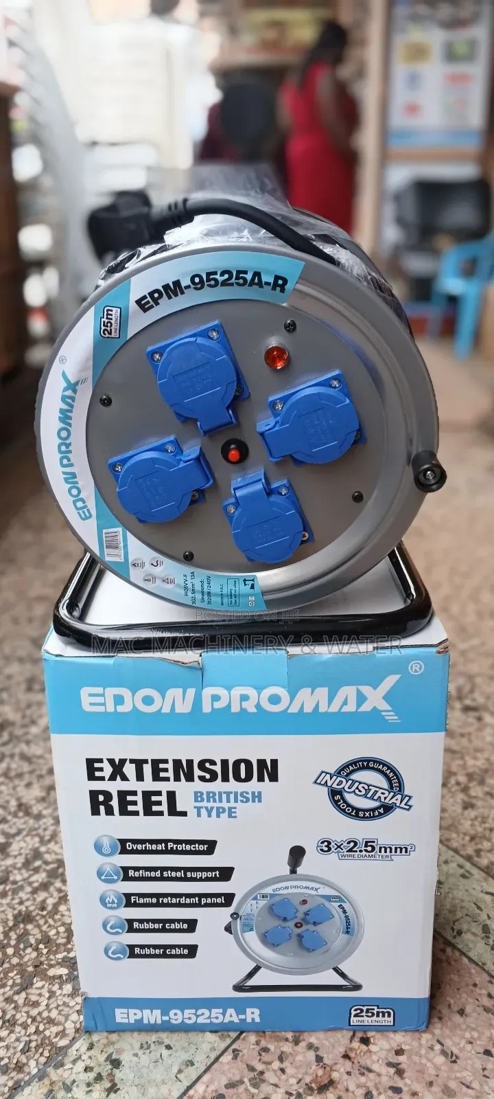 Extension Cable Reel / Wire Cord 25meters