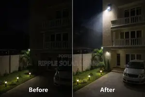 200w Solar Flood Light With Panel & Remote Waterproof Security Kampala
