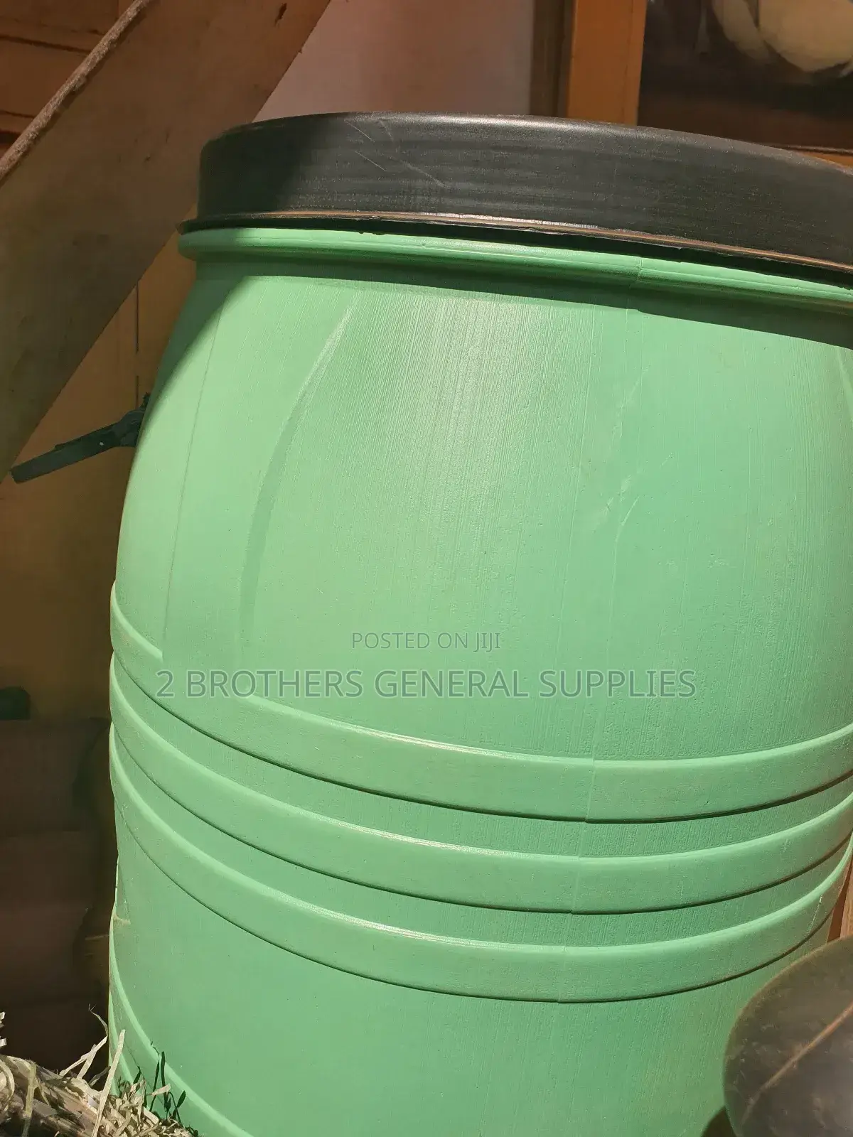 Empty Water Drum