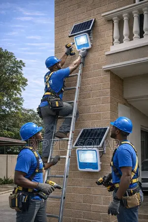 200w Solar Flood Light With Panel & Remote Waterproof Security Kampala
