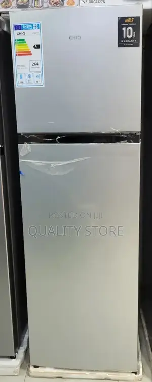 Chiq Double Door Fridge 220 L