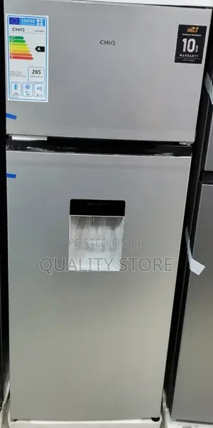 Chiq Double Door Refrigerator 270 L
