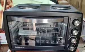 Global Star Oven With Rotisserie/Two Hot Plates 38 Litre / 38l