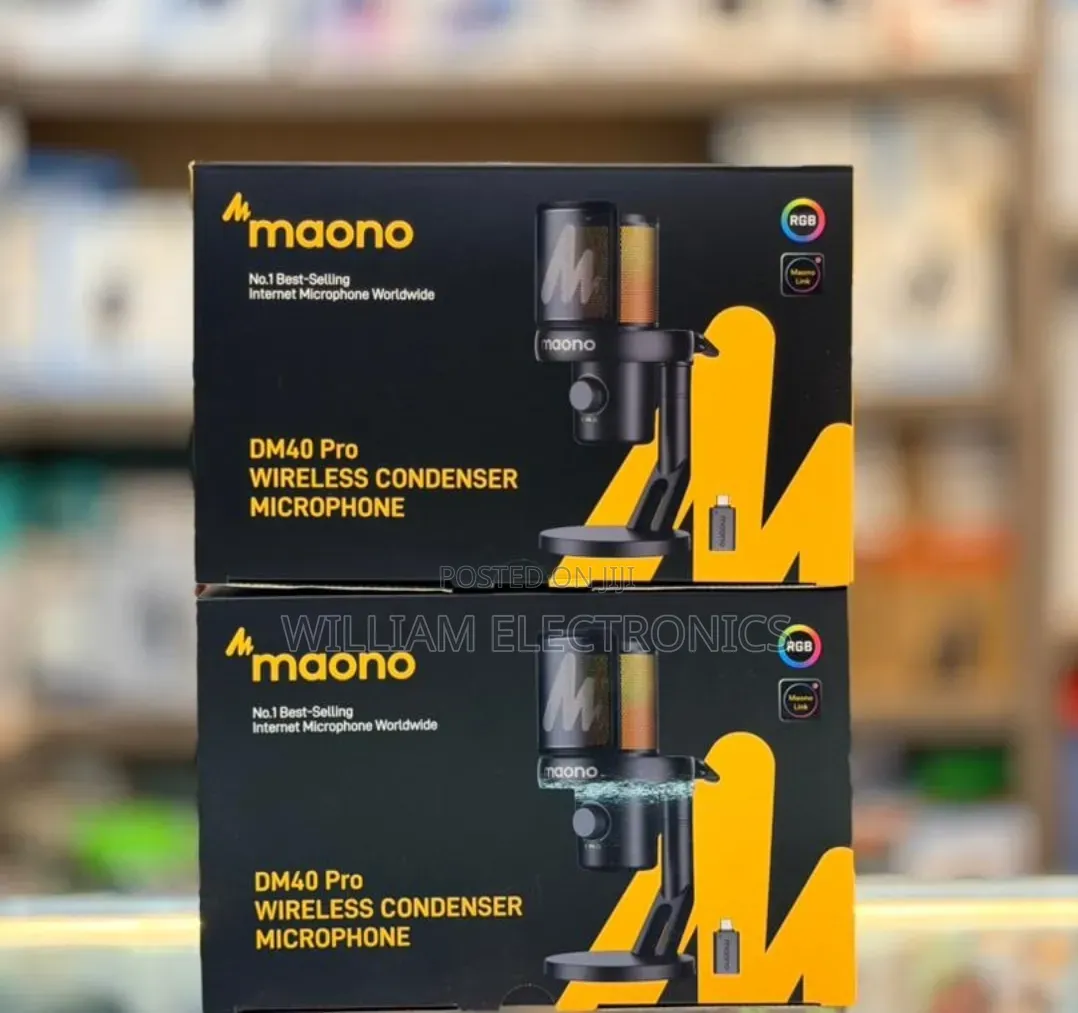 Maono Dm40 Pro Wireless and Usb Microphone