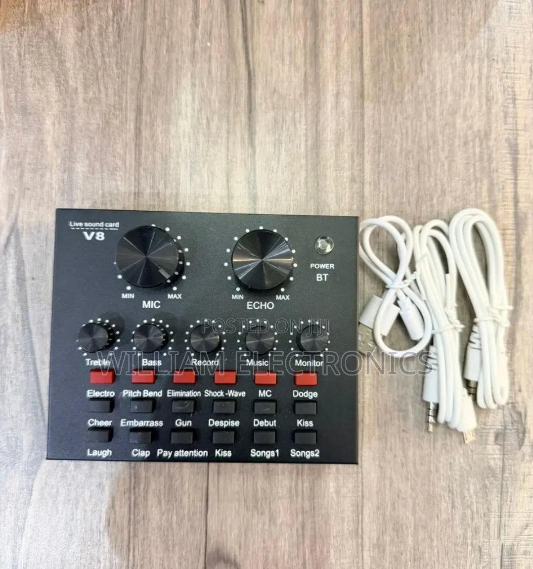 V8 Live Soundcard Single Pack