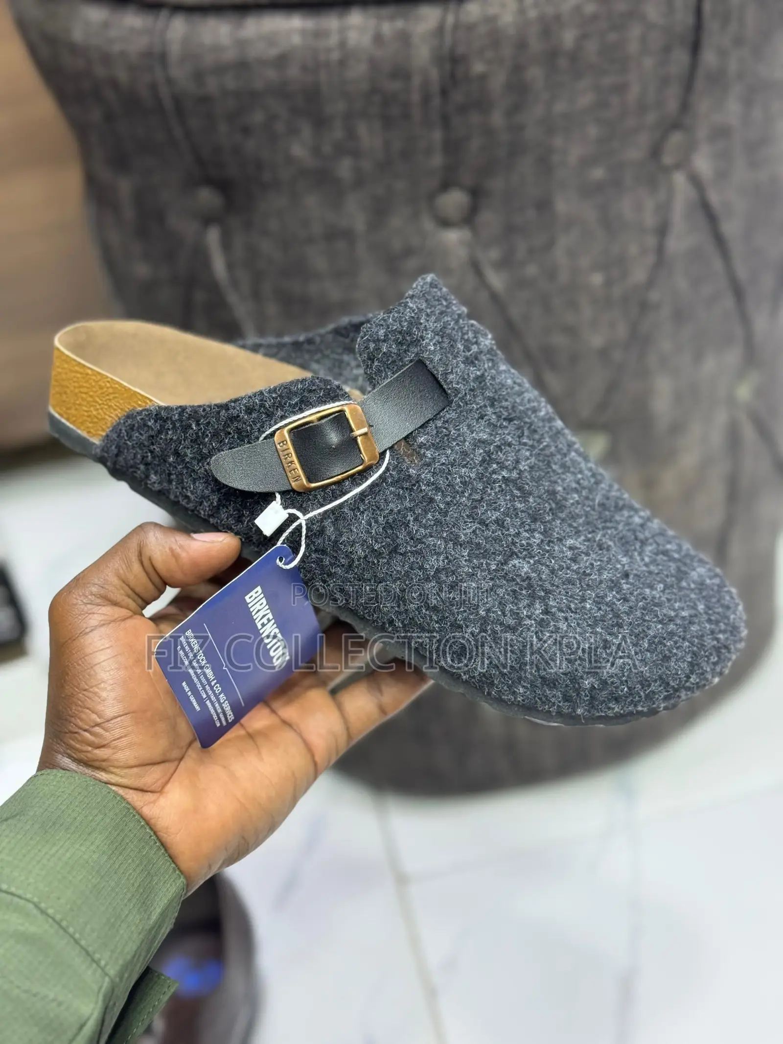 Wool Birkenstock Sandal