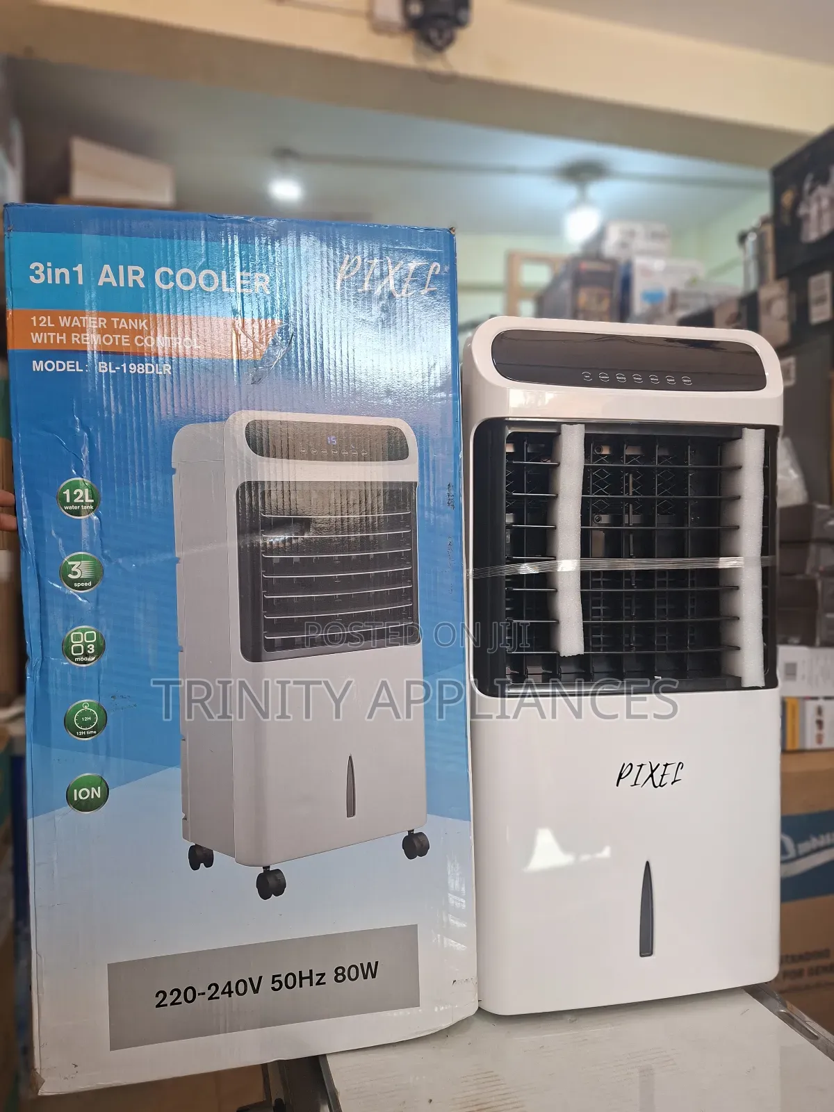 Pixel 12 Litres Digital Air Cooler With Remote Control.