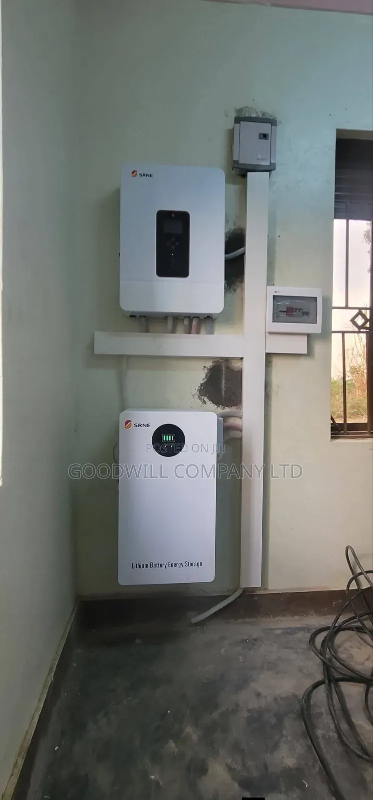 5kwh 24v Lithium Battery 3000va Hybrid Inverter Power Backup System