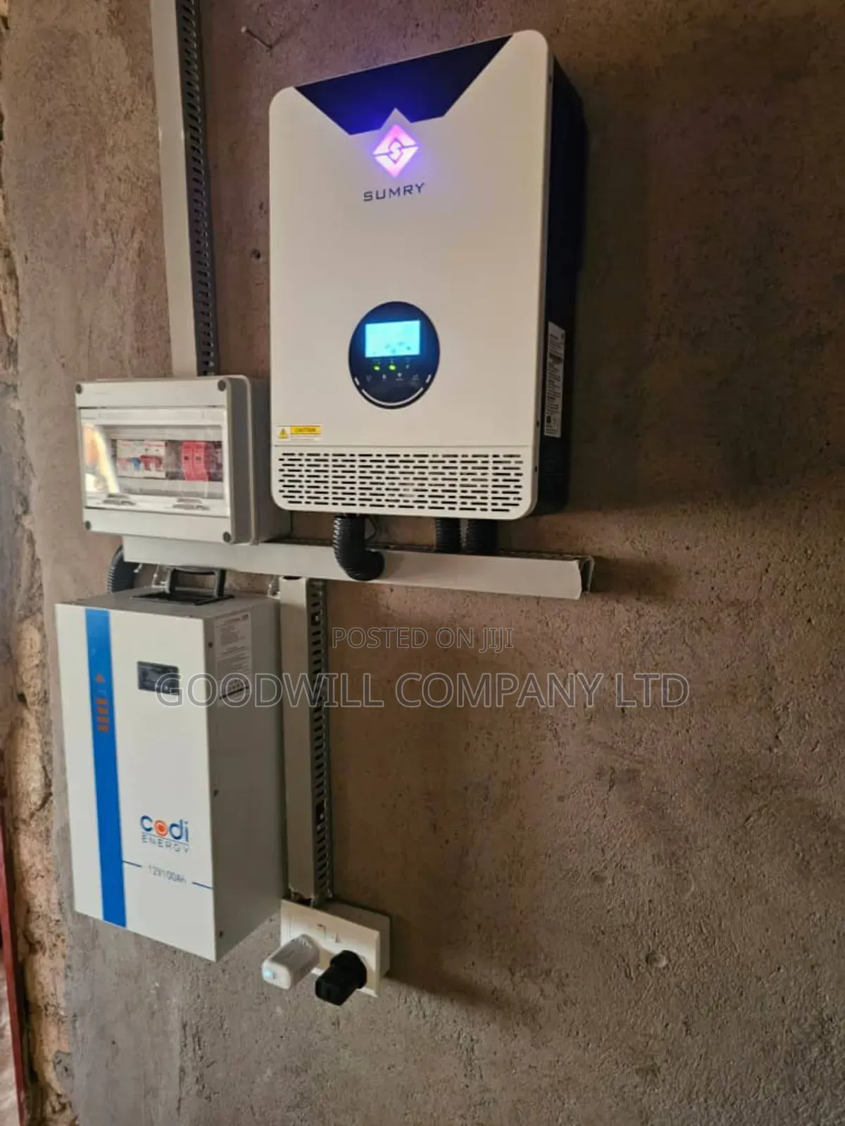 5kwh 24v Lithium Battery 4kva Hybrid Inverter Power Backup System