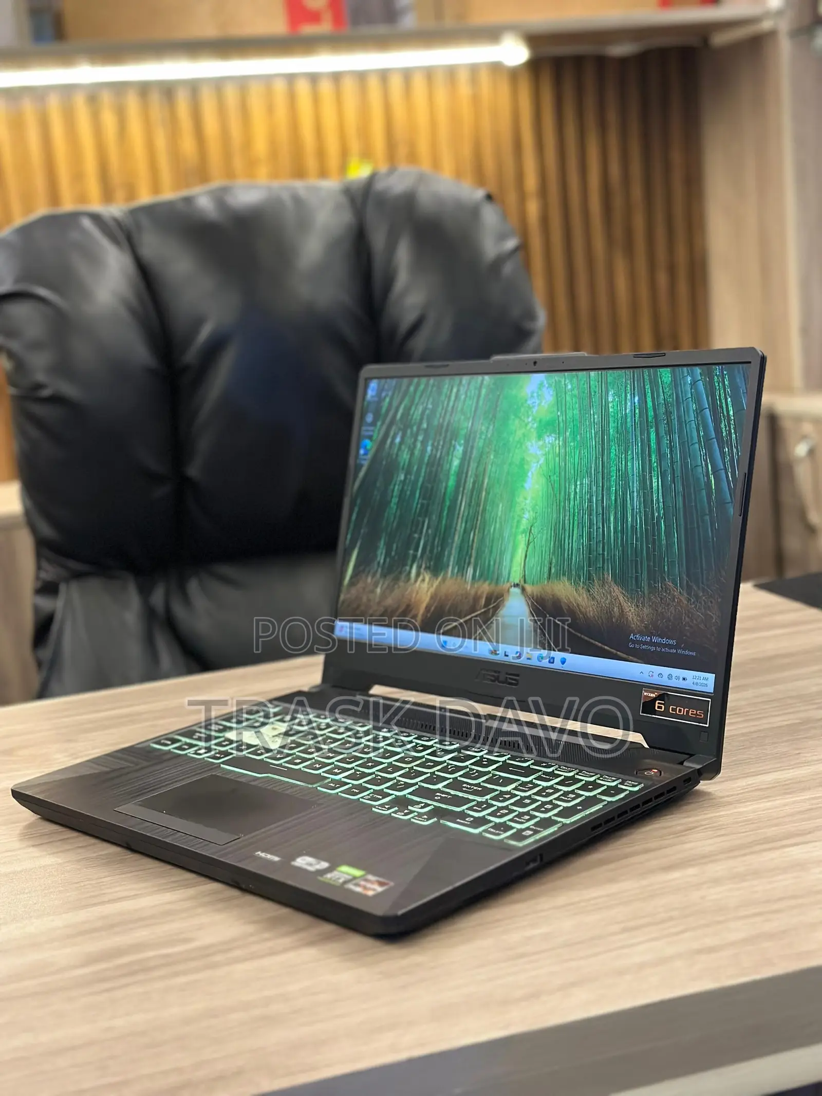 Laptop Asus TUF Gaming A15 16GB AMD Ryzen 5 SSHD (Hybrid) 512GB
