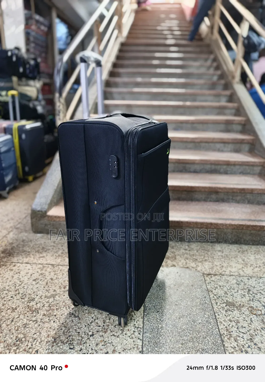 Cloth Suitcases. Medium Size