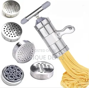 Manual Noodles Press Hand Crank Spaghetti Fettuccine Noodle Press