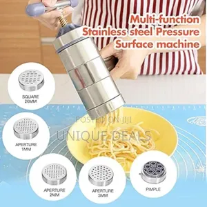 Manual Noodles Press Hand Crank Spaghetti Fettuccine Noodle Press