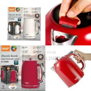 Raf 2 Litre Two Layers Electric Kettle Teapot Seamless Big Flask Tea