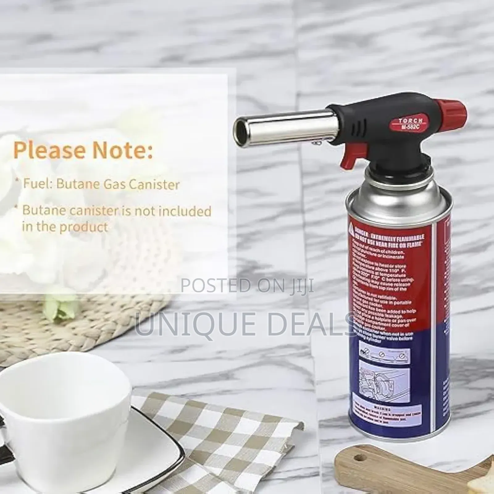 Barbecue Blow Torch for Resin Art Pour Painting Artists Burner Welding