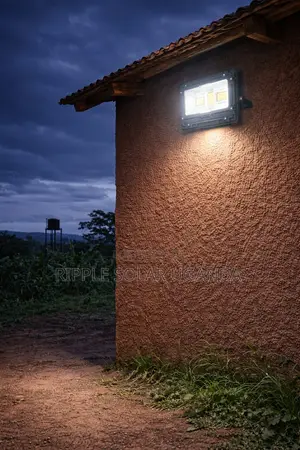 500w Solar Flood Light Waterproof Outdoor Security Lamp With Panel