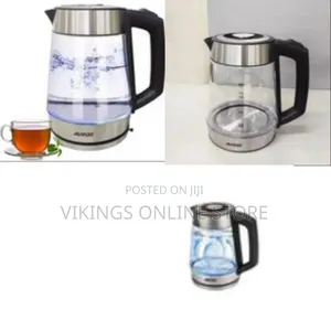 Avinas 2.2 Litre Glass Electric Milk Water Boiling Kettle Boiler Jar