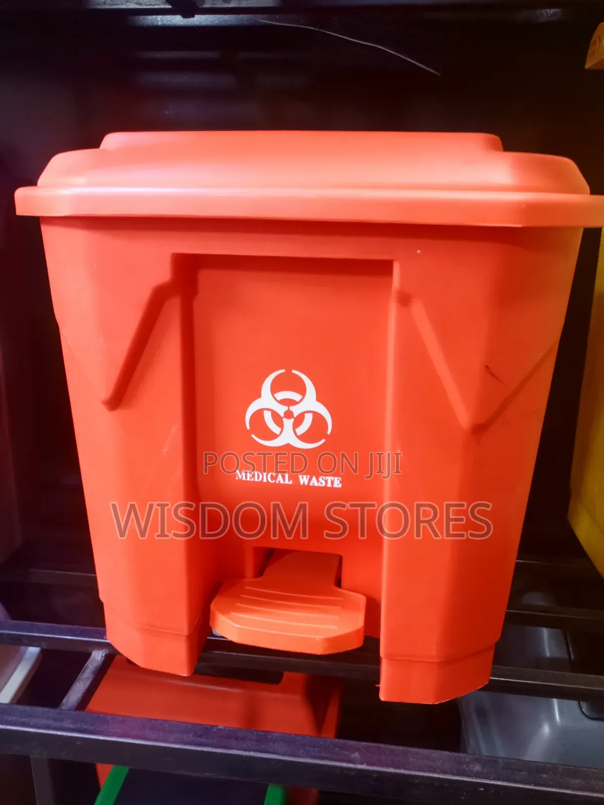 30l Biohazard Medical Waste Bin.