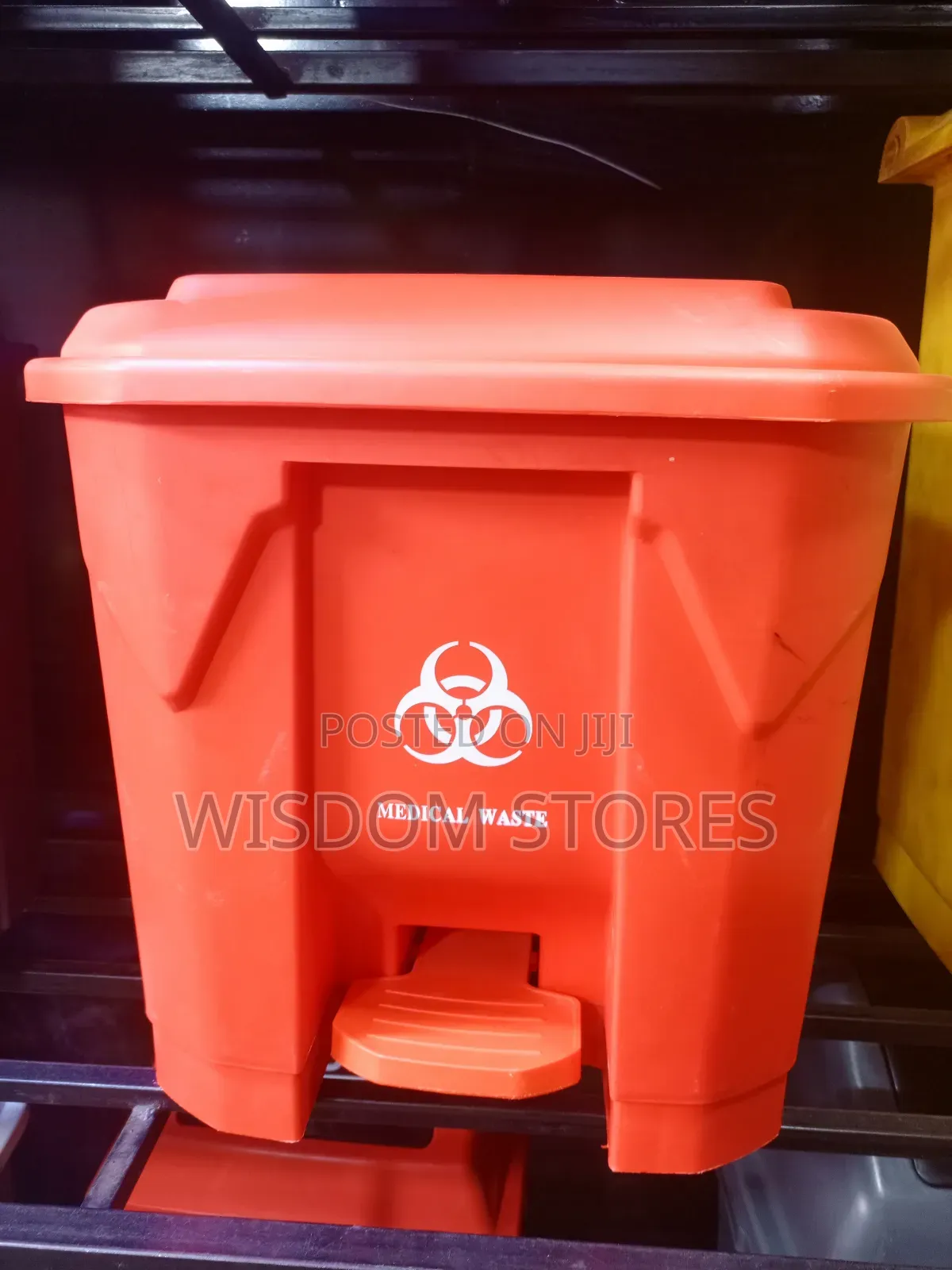 30l Biohazard Medical Waste Bin.