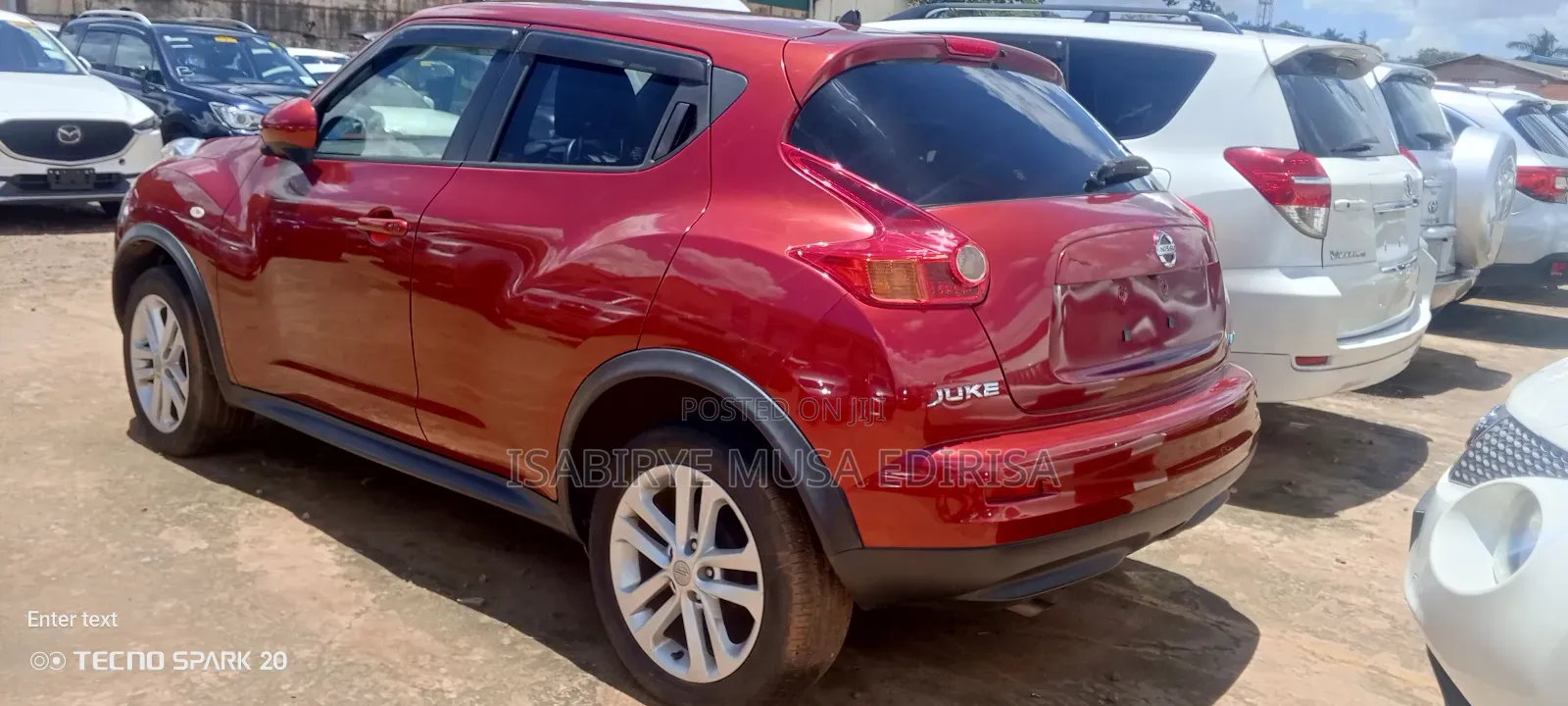 Nissan Juke SL Automatic 2012 Red