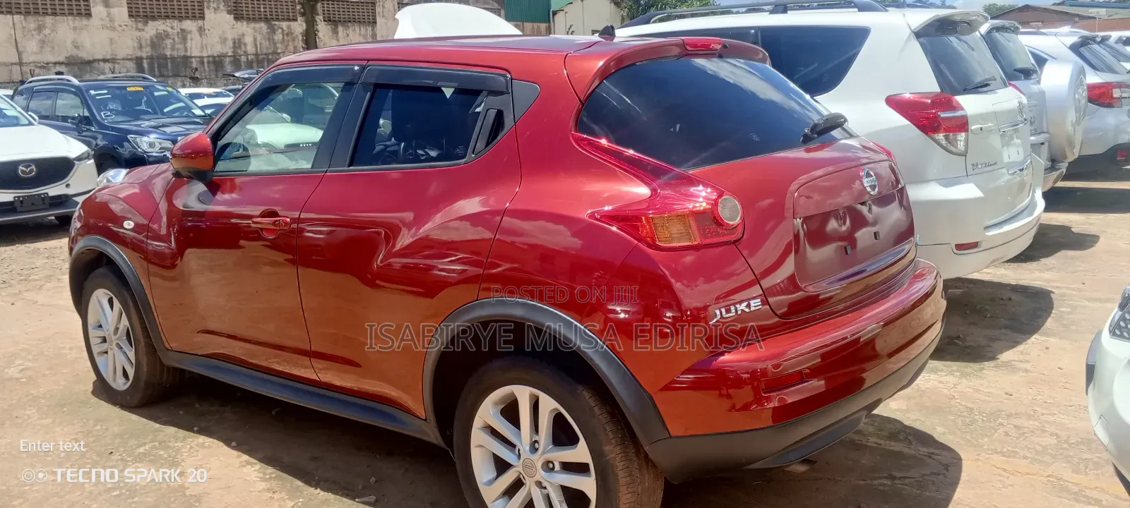 Nissan Juke SL Automatic 2012 Red