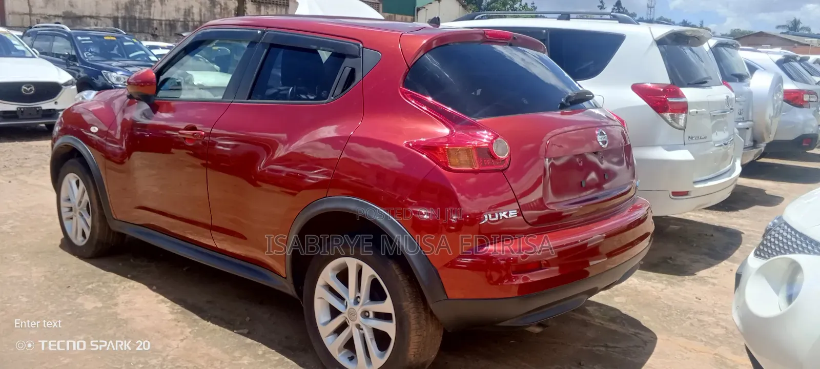 Nissan Juke SL Automatic 2012 Red