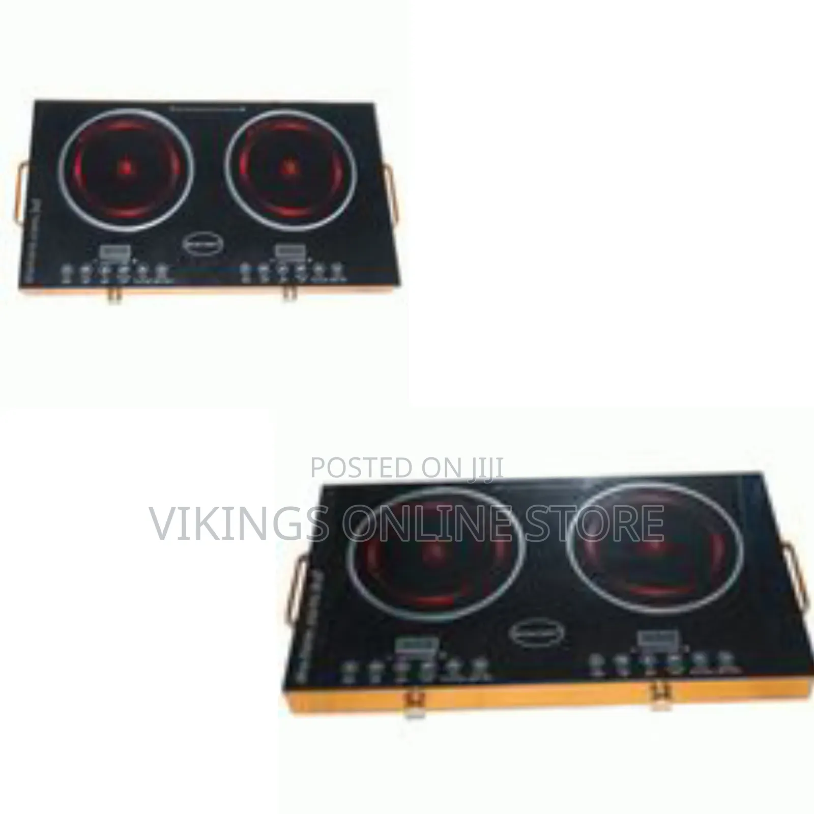 Silver Crest 2 Burner Infrared Cooker Hot Plate Stove -Black