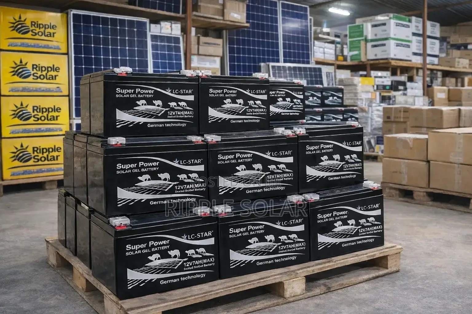 12v 7ah Solar Battery Sealed Gel Backup Power Kampala