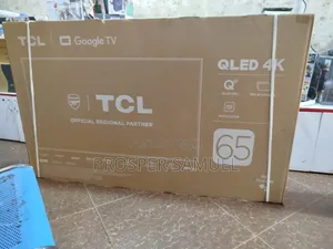 Qled TCL 65 Inches Smart Digital Flat Screen Flameless With Inbuilt D