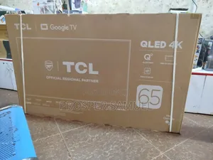 Qled TCL 65 Inches Smart Digital Flat Screen Flameless With Inbuilt D