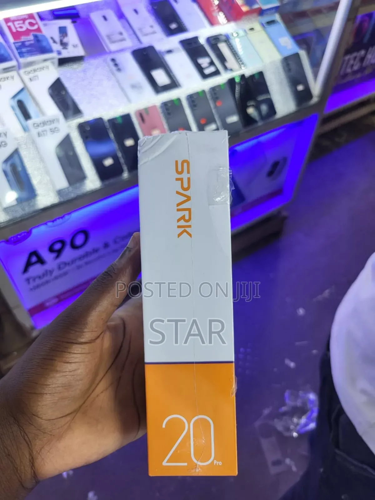 New Tecno Spark 20 Pro 256 GB Gray