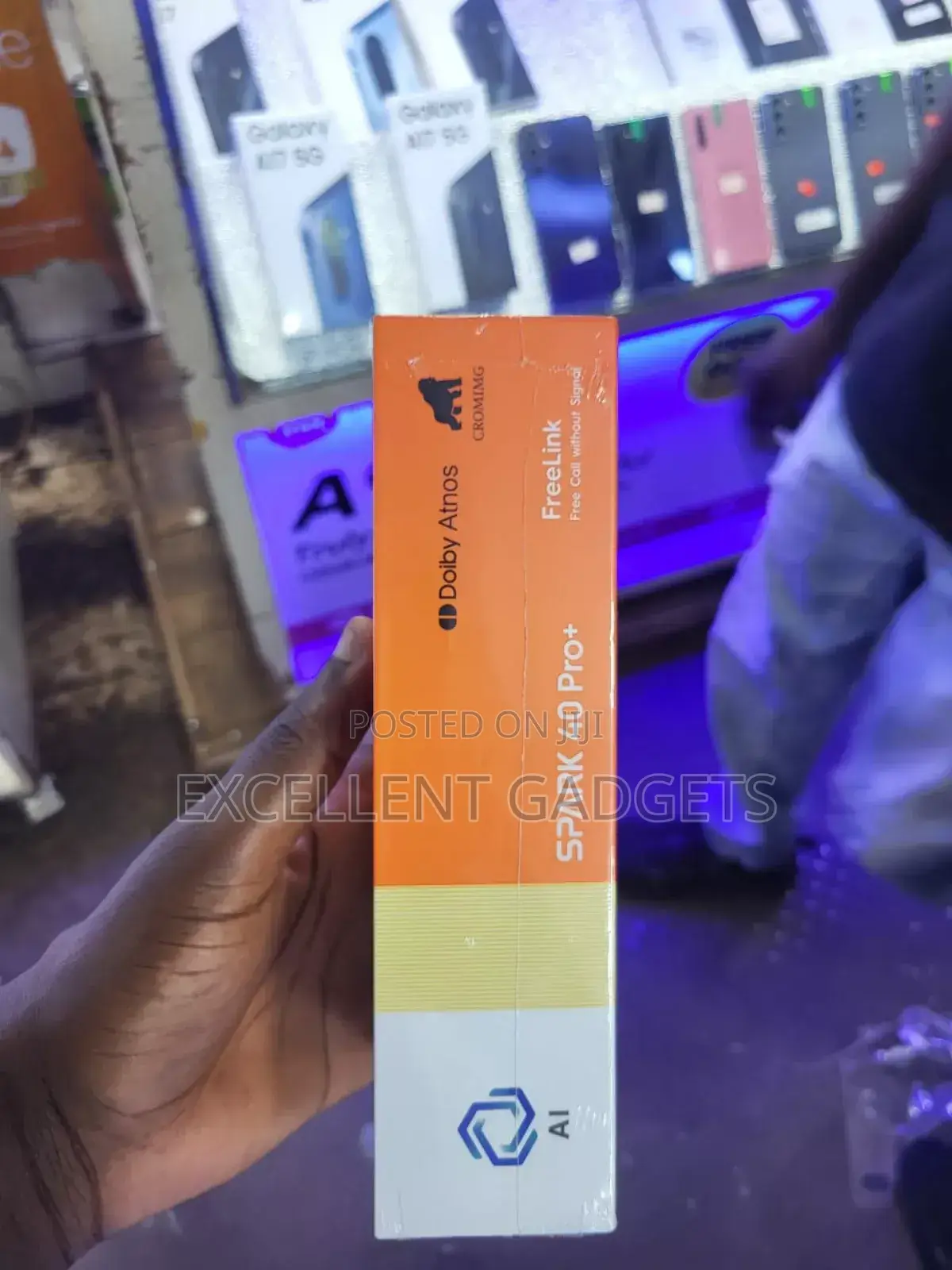 New Tecno Spark 40 Pro+ 256 GB Silver
