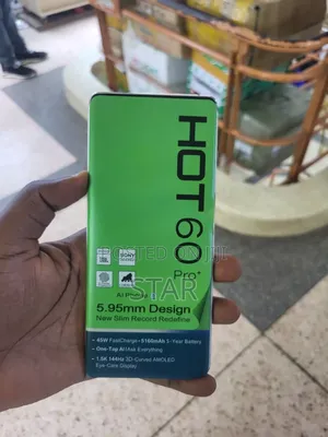 New Infinix Hot 60 Pro+ 128 GB Silver