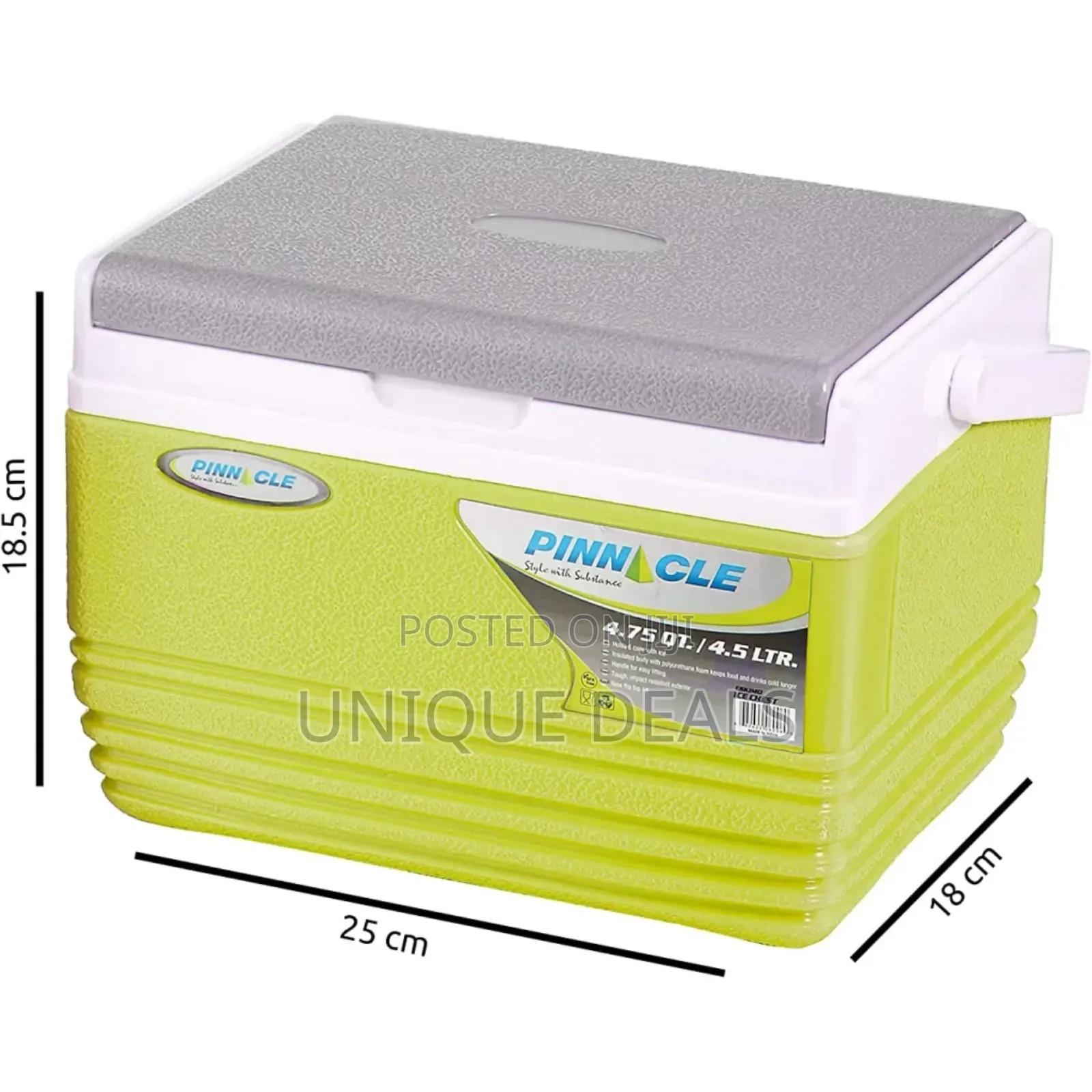 Cooler Pinnacle 4.5 L Ice Chiller Box , Keeps Cold Up to 48 Hours