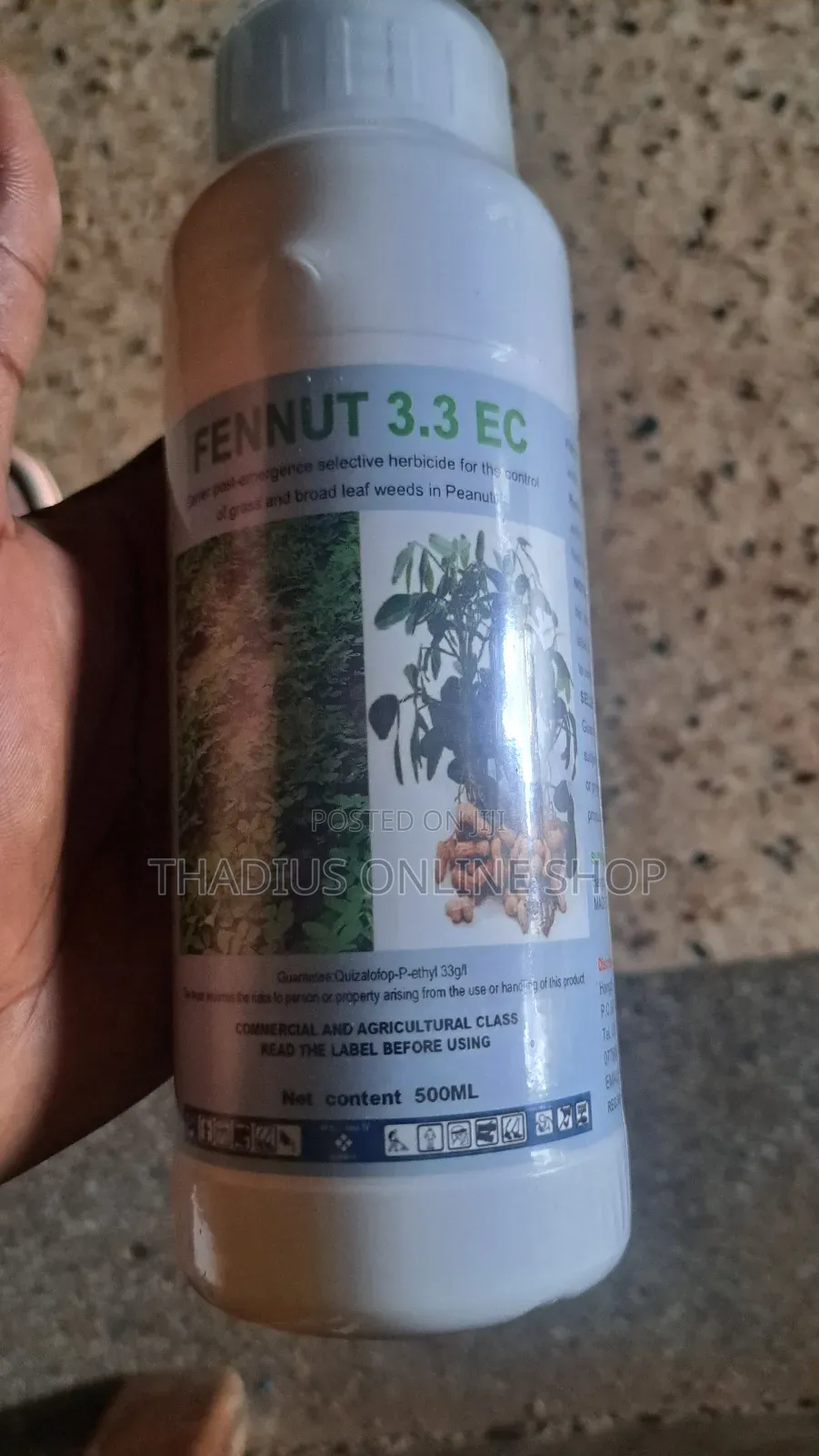 Fennut Weed Control in G-Nuts Garden