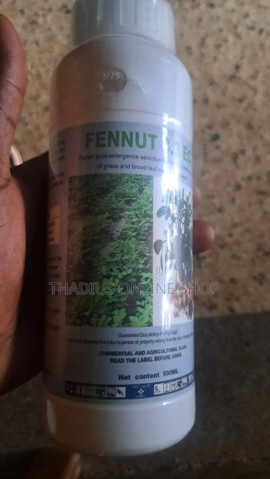 Fennut Weed Control in G-Nuts Garden